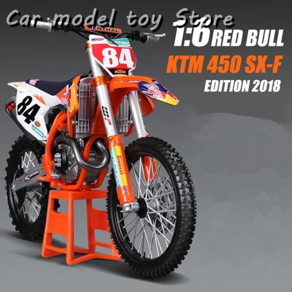 【並行輸入品】KTM  マイスト 1:6 2018  450 SX-F ファクトリーエディション 8...