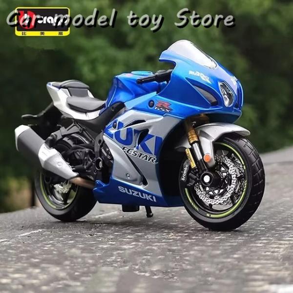 【並行輸入品】スズキ  BBURAGO 1:18  GSX-R1000R 合金レーシングバイク スト...