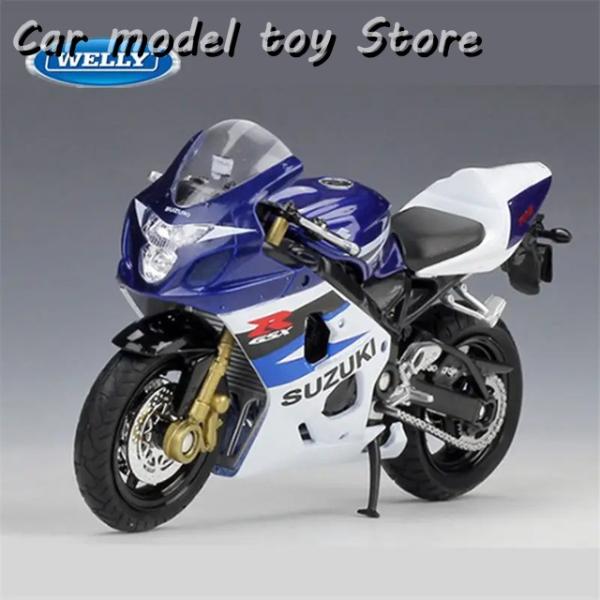【並行輸入品】スズキ  ウェリー 1:18  GSX-R750 合金製スポーツバイク シミュレーショ...