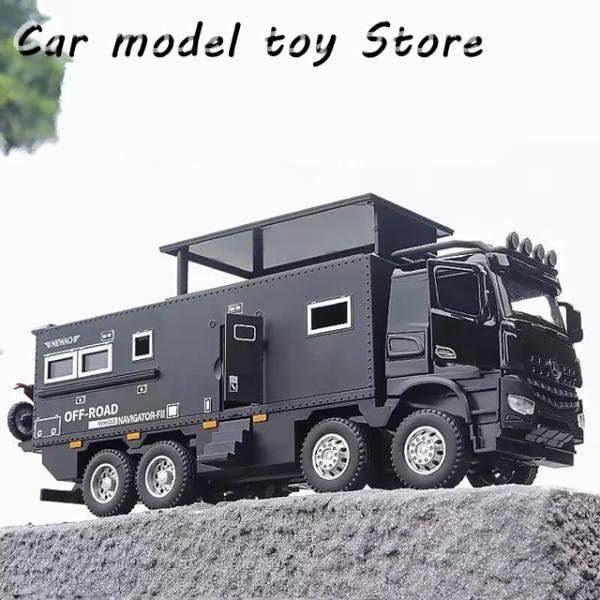 【並行輸入品】 1/28 NOMADISMS アロックス ウニモグ 合金製モーターホーム ツーリング...