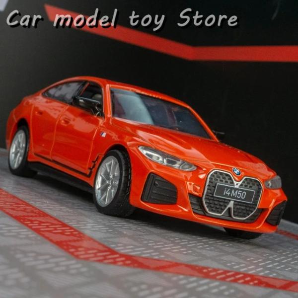【並行輸入品】BMW  1:34  I4 M50 合金製新エネルギーカー 製製スポーツカー車 シミュ...
