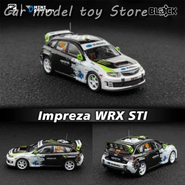 【並行輸入品】スバル  PRESALE DCM 1:64 2008  インプレッサ WRX STI ...