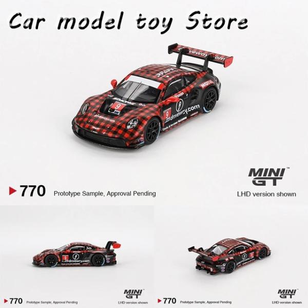 【並行輸入品】ポルシェ  MINIGT 770 1:64  911 992 GT3 R GTD PR...