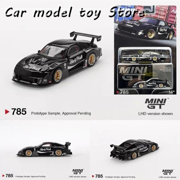 【並行輸入品】 MINIGT 785 1:64 LBWK RX7 LB スーパーシルエット ブラック...