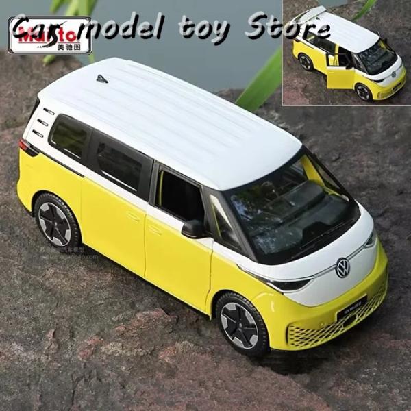 【並行輸入品】 MAISTO 1:24 VOLKSWAGEN ID BUZZ ALLOY BUS C...