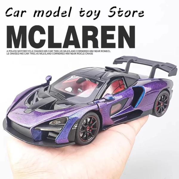 【並行輸入品】 1:24 MCLAREN SENNA SUPER SPORTS MINI GT ME...