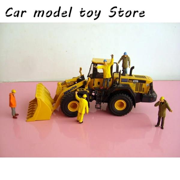 【並行輸入品】1:50 キャップ付き建設作業員フィギュア