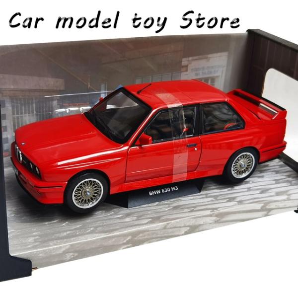 【並行輸入品】ダイキャスト1:18 SOLIDO E30 M3 1986 カーシミュレーション合金カ...
