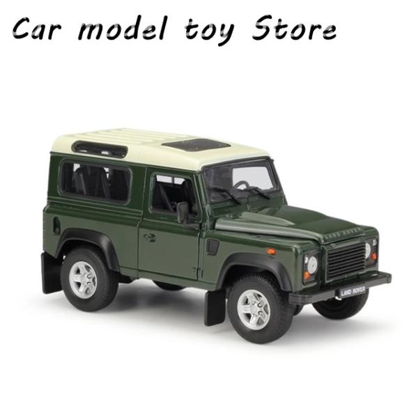 【並行輸入品】WELLY 1:24 LAND ROVER DEFENDER ARMYGREEN 合金...