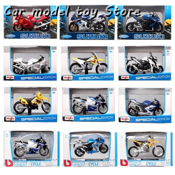 【並行輸入品】スズキ1:18 スケール マイスト  GSX R750 GIXXER R1000R R...