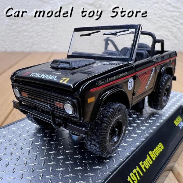 【並行輸入品】フォード ダイカスト 1:64 スケール シミュレーション  1971 ブロンコ 車 ...