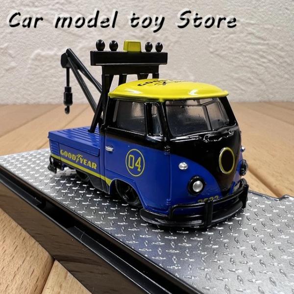 【並行輸入品】シミュレーション 1960 T1 バン ダイカスト 1:64 スケール 合金 レーシン...