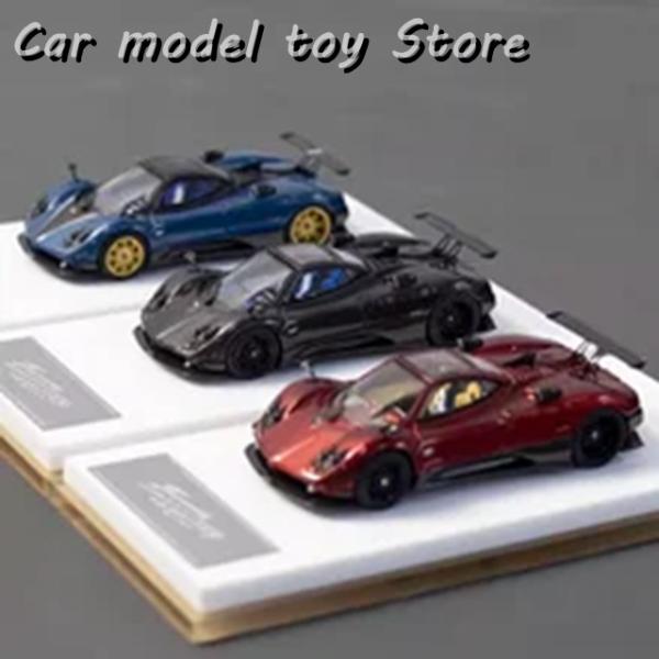 【並行輸入品】HHモデル 1:64 パガーニ ゾンダ トリコローレ 合金カーモデル ホビー 玩具 静...