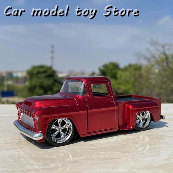 【並行輸入品】ダイキャスト1/32スケールアメリカンピックアップトラック物流輸送トラック合金カーモデ...