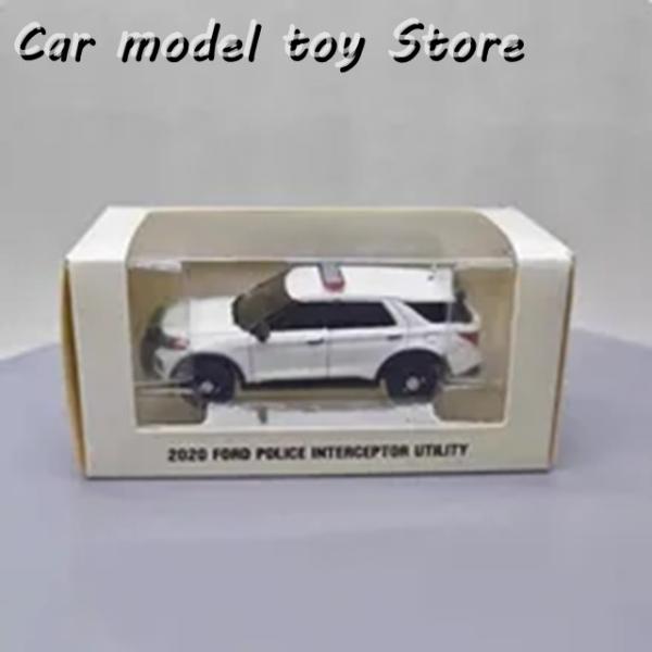 【並行輸入品】グリーンライト 1:64 2020 ポリスインターセプターエクスプローラー 合金カーモ...