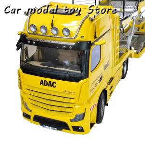 並行輸入品 NZG 1:18 アロイモデルセット MB アクトロス ロア トラックトラクター ダブルデッカートレーラー用 #ADAC