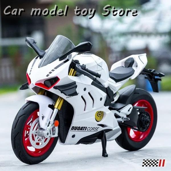 並行輸入品 1:10 DUCUTI V4S S1000RR H2Rダイキャストオートバイモデル車両コ...