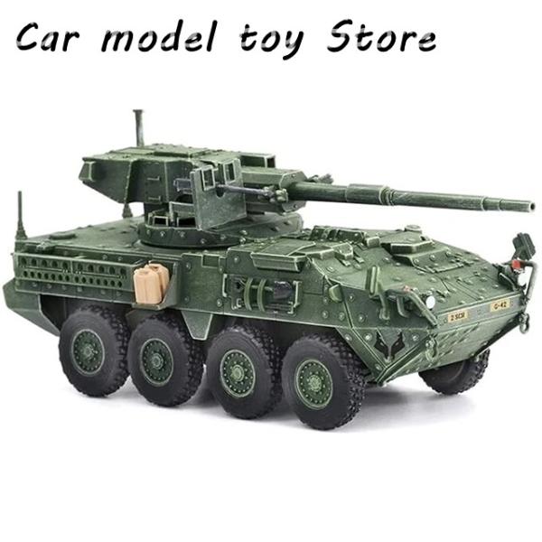 並行輸入品 63007 1/72スケールUS M1128 ST MGS装甲車シミュレーションPVCモ...