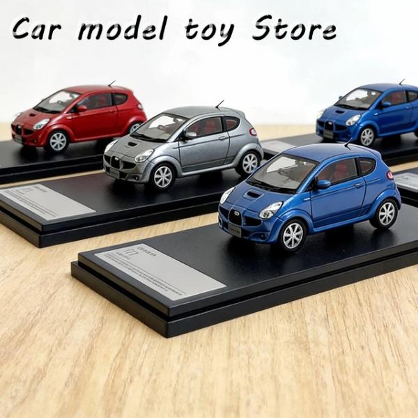 並行輸入品 ハイストーリー1/43モデルカーSUBARU R1 S 2005洗練樹脂の模型シミュレー...