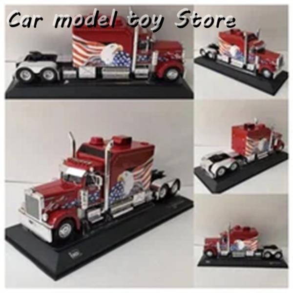 並行輸入品 IXO 1/43スケール PETERBILT 379 2002 ロングヘッドトレーラトラ...