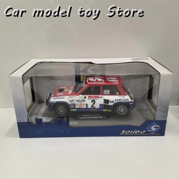 並行輸入品 ダイキャスト SOLIDO 1/18スケール RENAULT 5 TURBO 1983 ...