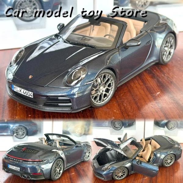 並行輸入品 アイキャスト NOREV ポルシェ 911 カブリオレ 2025 ヨットブルー 1:18...