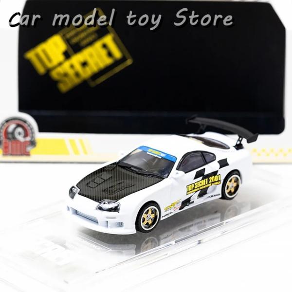並行輸入品 BMC 1:64 スープラ X トップシークレット JZA80 2025 HEC ホワイ...