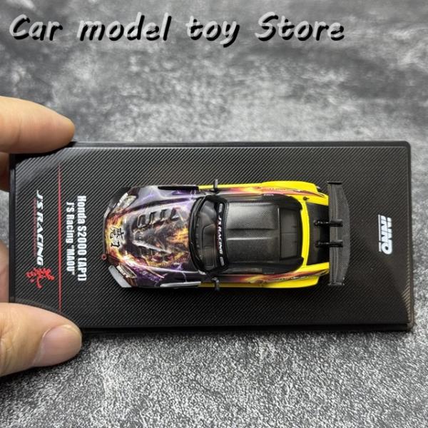 並行輸入品 INNO 1:64スケール S2000 J'SレーシングAP2MAOU ダイキャストモデ...