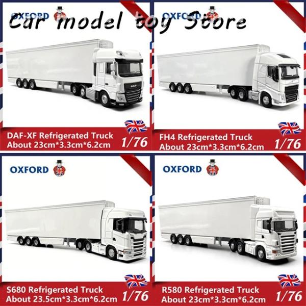 並行輸入品 OXFORD 1/76 DAF-XF/FH4/S680/R580 シミュレーションカーモ...
