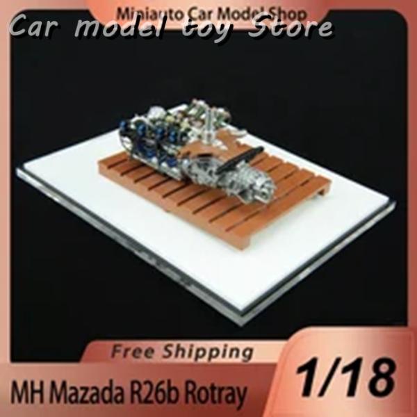 並行輸入品 MOTORHELIX 1:18 MAZADA R26B ROTRAY MARTLEY N...