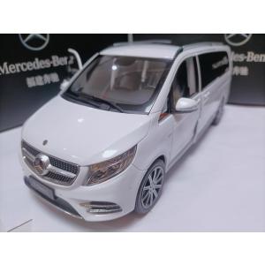 ミニカー 1/18 ベンツ V260L MPV 乗用車 ホワイト MI013｜k-e-s-shop