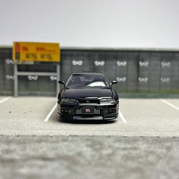 ミニカー 1/64 ニッサン スカイライン GT-R BCNR33 FH