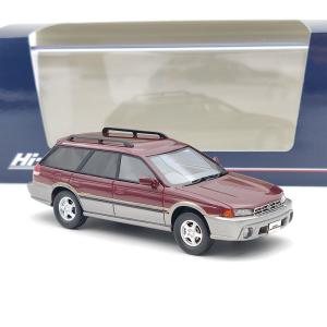 ミニカー Hi Story 1/43 スバル レガシィ GRAND ステーションワゴン 1996 レッド｜k-e-s-shop