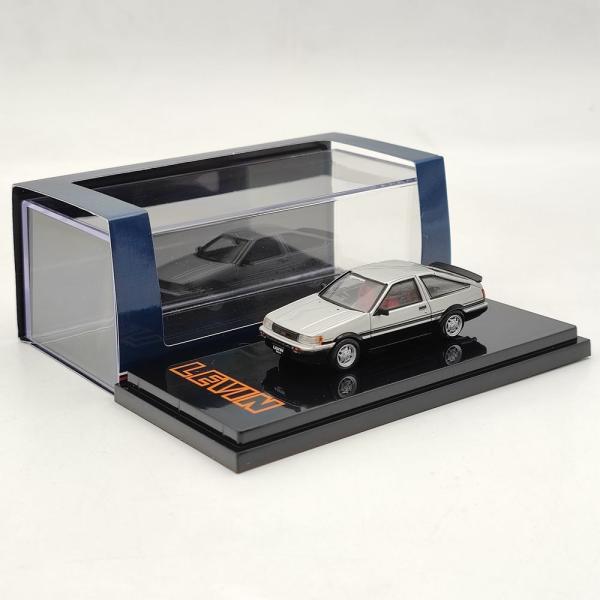 ミニカー 1/64 トヨタ カローラ レビン AE86 ホビージャパン