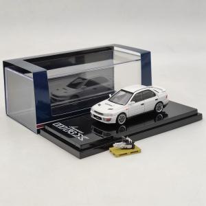 ミニカー 1/64 スバル インプレッサ WRX GC8 ホビージャパン エンジン付き 合金車モデル｜k-e-s-shop