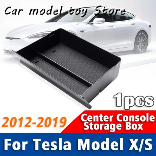 【並行輸入品】テスラ  インテリアセンターコンソール収納ボックス引出トレイ収納モデルX 2012 2...