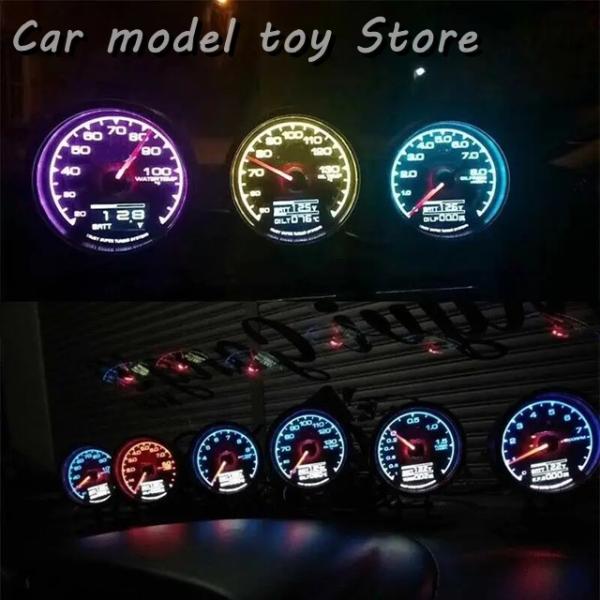 【並行輸入品】 レーシングスタイルターボブースト圧力計2.5インチ60MMデジタル＆ランプポインター...