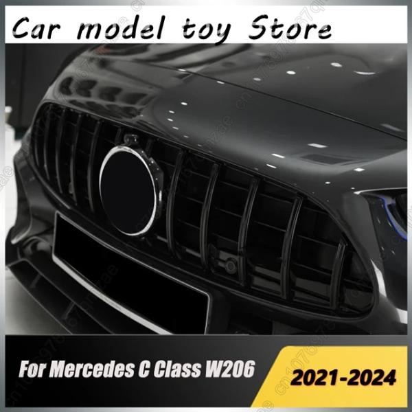 【並行輸入品】ベンツ カメラの穴のビレットのグリル  C のクラス W206 C200 C260 C...
