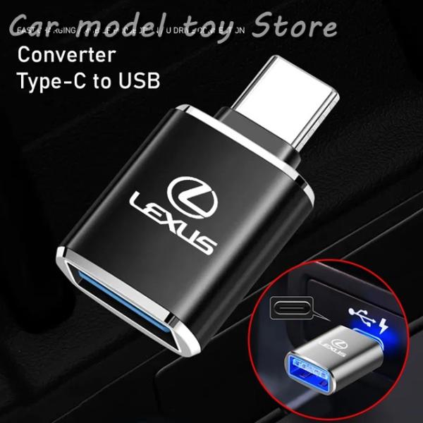 【並行輸入品】レクサス TYPEC TO USB アダプター OTG コンバーター コネクター  F...