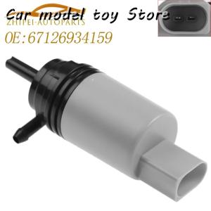 【並行輸入品】BMW E60 E61 E65 E66 E81 E87 E88 E82 E90 E91 E92 E70 E71 E89 F10 F30 F35 67126934159 風防ガラスのウォッシャーポンプ車 67127302589