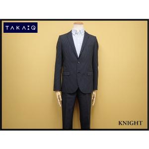 TAKA:Q スーツ・Y5▲タカキュー/ビジネス/テーラード/ストライプ/23*6*1-8｜k-eshop