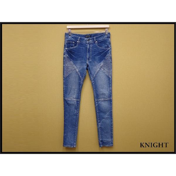 semanticdesign スキニージーンズ・S△セマンティックデザイン/バイカーデニム/ストレッ...