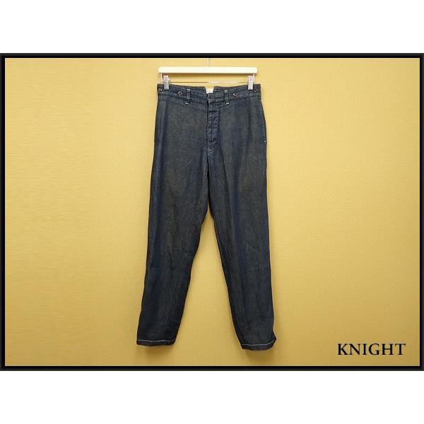 nest Robe CONFECT リネンデニムパンツ△ネストローブ コンフェクト/日本製/サンプル...