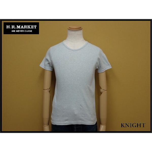 送料無料 H.R.MARKET H刺繍Tシャツ・2◆ハリウッドランチマーケット/HRM/ストレッチ/...