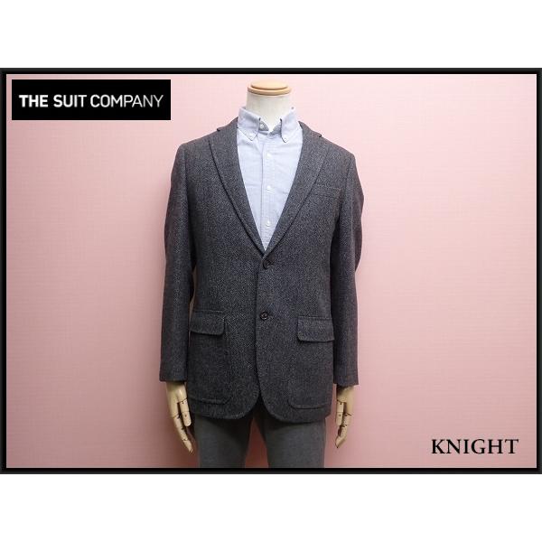 THE SUIT COMPANY ツイードジャケット・175□スーツカンパニー/MOON生地/ヘリン...