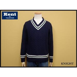 Kent IN TRADITION チルデンセーター・M□ケントイントラディション/ウールニット/24*2*4-16｜k-eshop