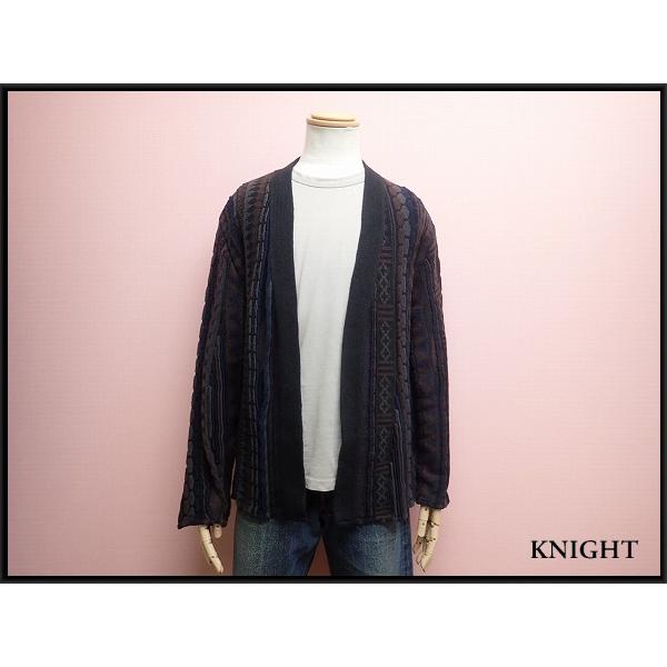 Js Homestead 3Dニットカーディガン・M□JSホームステッド/ジャーナルスタンダード/メ...