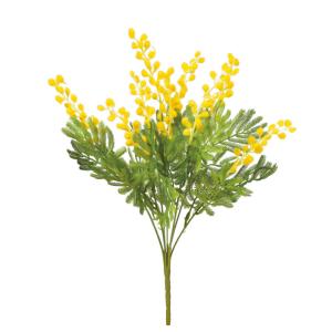 asca ミモザブッシュ 花材 造花 フラワー 資材 ディスプレイ アレンジメント 装飾