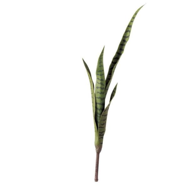 フェイクグリーン サンスベリア グリーン (サンセベリア) 80cm 観葉植物 造花 人工観葉植物 ...