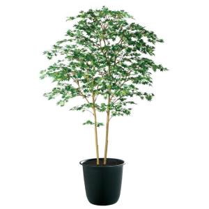 フェイクグリーン 観葉植物 人工観葉 大型 光触媒 ヤマモミジ株立 GREEN FST 180cm 鉢植 造花 インテリア 91763